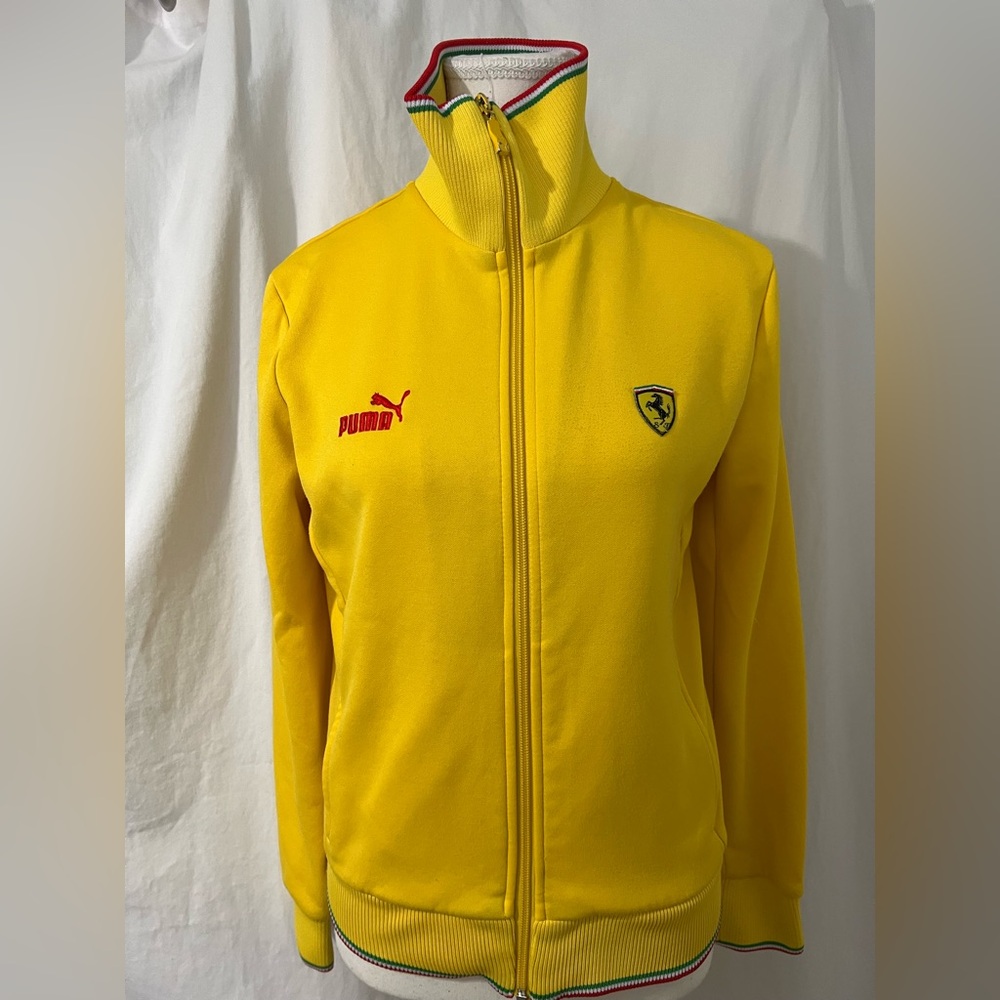 Puma Unisex Vibrant Yellow Bomber Jacket